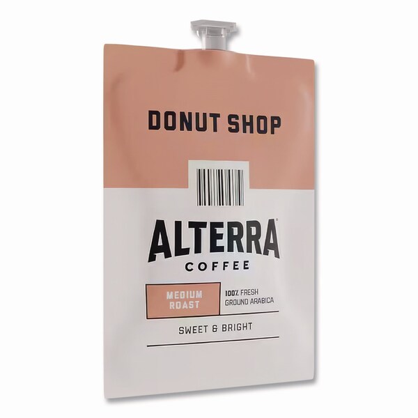 Alterra Coffee Freshpack Pods, Donut Shop Blend, Medium Roast, 0.28 oz, 100PK - MDRA200