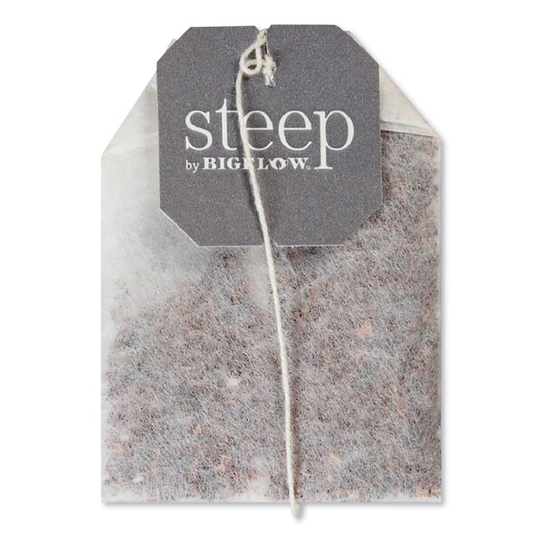 Bigelow Steep Tea, Rooibos Hibiscus Herbal Tea, 0.08 oz Tea Bag, 20PK - RCB17713