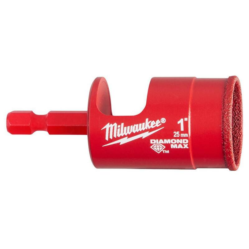 Sierra de perforación Diamond Max de 1 pulgada de Milwaukee - 49-56-0517
