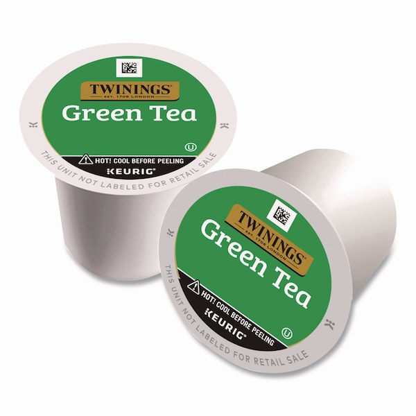 Twinings Tea K-Cups, Green Tea, 0.11 oz, 24PK - TNA85788