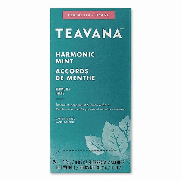 Starbucks Teavana Tea Bags, Harmonic Mint Decaf, 0.05 oz, 24PK - SBK13091