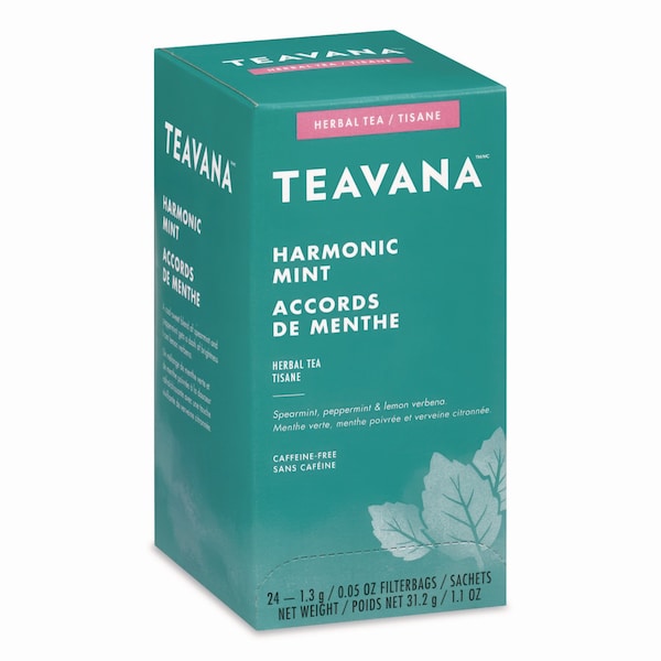 Starbucks Teavana Tea Bags, Harmonic Mint Decaf, 0.05 oz, 24PK - SBK13091