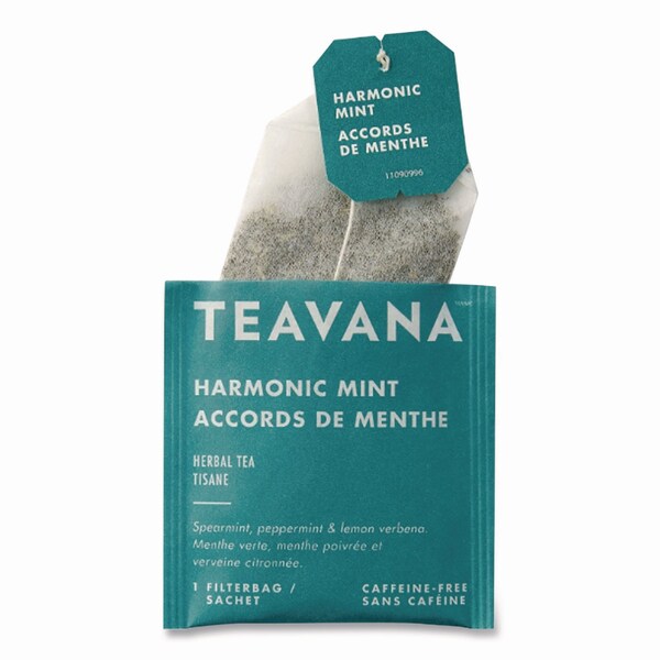 Starbucks Teavana Tea Bags, Harmonic Mint Decaf, 0.05 oz, 24PK - SBK13091