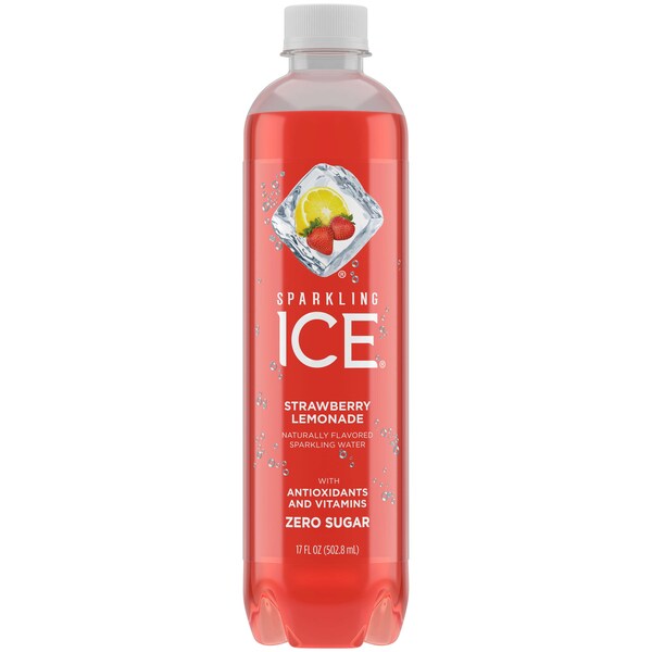 Sparkling Ice Sparkling Ice Strawberry Lemonade 17 oz., PK12 - FG00061