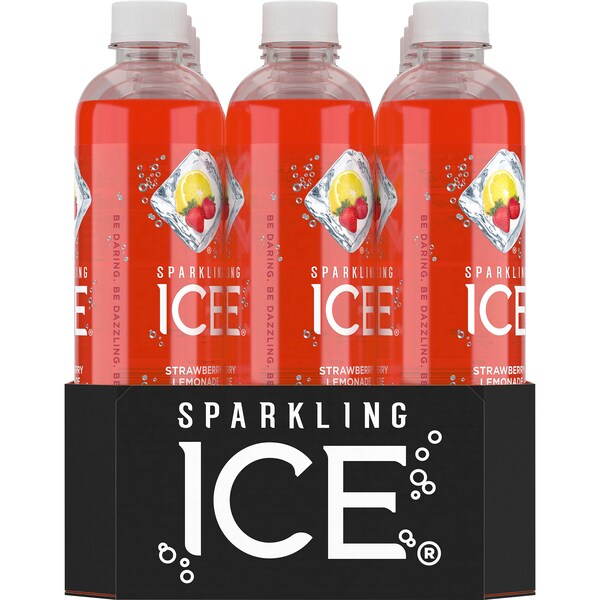 Sparkling Ice Sparkling Ice Strawberry Lemonade 17 oz., PK12 - FG00061