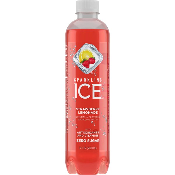 Sparkling Ice Sparkling Ice Strawberry Lemonade 17 oz., PK12 - FG00061