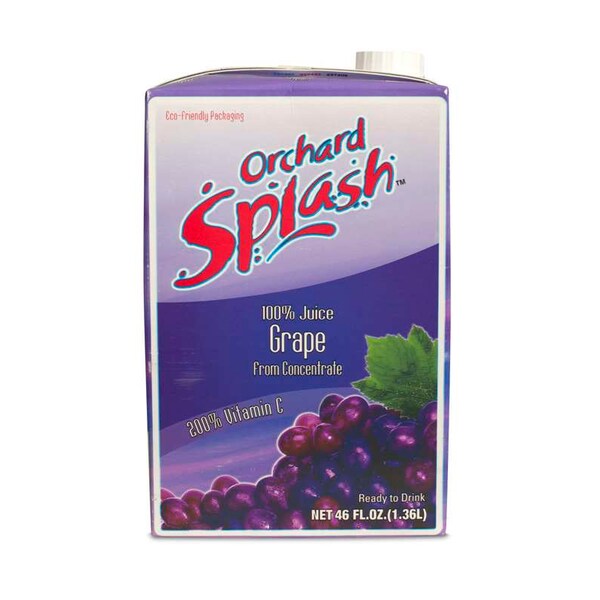 Orchard Splash Orchard Splash-46 oz. RTD Grape 100%, PK12 - 46030