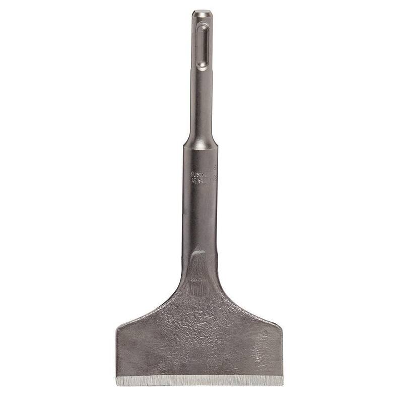 Cincel para azulejos de acero para martillo SDS-PLUS de 3 pulgadas x 6 pulgadas de Milwaukee - 48-62-6058.