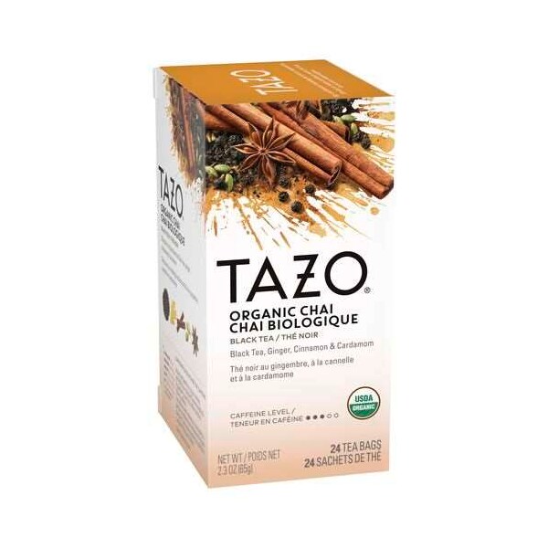 Tazo Tazo Organic Chai Tea Bag, PK144 - 00794522210107
