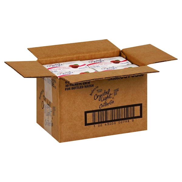 Crystal Light Crystal Light Sugar Free Raspberry On The Godrink Mix .8 oz., PK120 - 10043000007980
