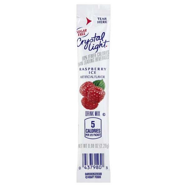 Crystal Light Crystal Light Sugar Free Raspberry On The Godrink Mix .8 oz., PK120 - 10043000007980