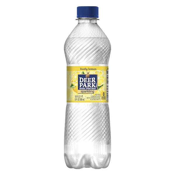 Nestle Waters Nestle Waters Deer Park Lemon Sparkling Spring Water 16.9 oz 1 pk - 82657-44605