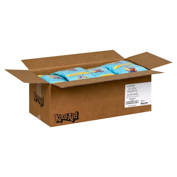 Kool-Aid Kool-Aid Blue Raspberry Lemonade Twist Beverage 1.318lbs Bag, PK15 - 10043000839925