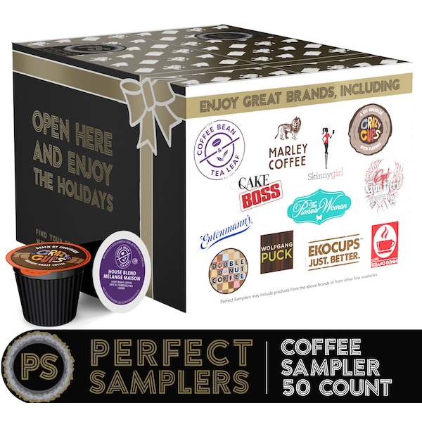 Perfect Sampler Perfect Samplers Coffee Variety Pack, Standard - 50 Ct - WM-PS-COFFEE-50