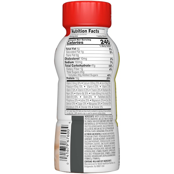 Boost Boost Original Strawberry RTD Nutritional Beverage 8 fl. oz., PK24 - 00041679676363