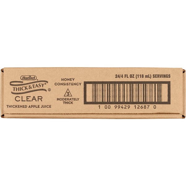 Thick & Easy Thick & Easy Clear Thickened Apple Juice Honey Consistency 4 oz., PK24 - 12687