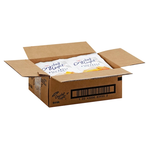 Crystal Light Crystal Light Pineapple Orange Beverage Mix Packet Makes 2 gal., PK12 - 83935