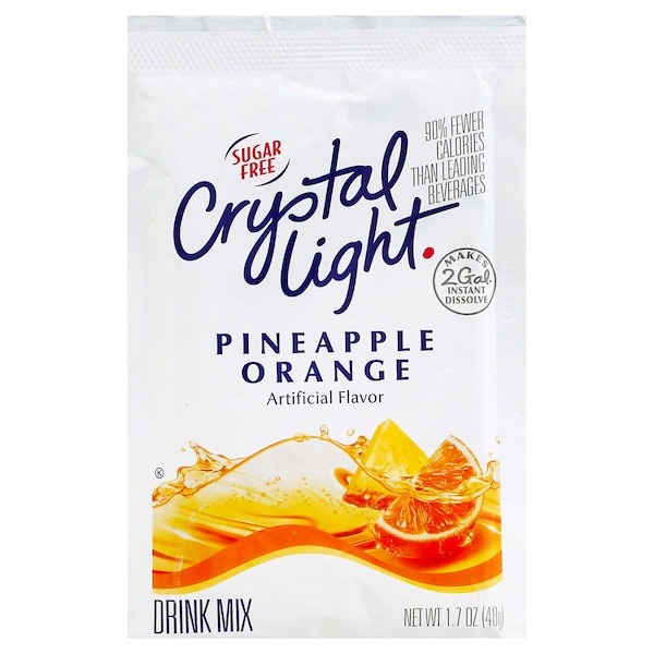 Crystal Light Crystal Light Pineapple Orange Beverage Mix Packet Makes 2 gal., PK12 - 83935