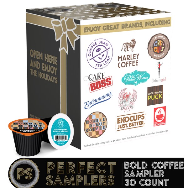 Perfect Sampler Perfect Samplers Bold & Dark Roast Variety Pack-30 Ct - WM-PS-BOLD-30