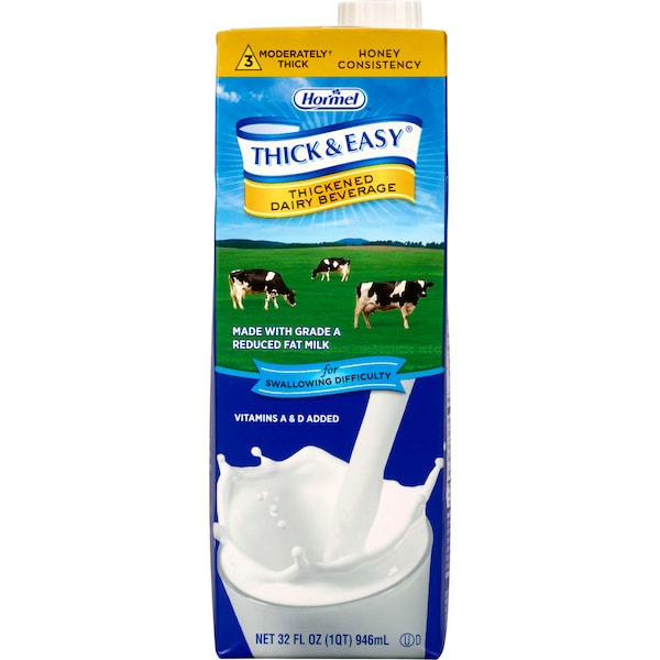 Hormel Healthlabs IDDSI Level 3 Honey Consistency Thickened Dairy Beverage 32 oz., PK8 - 73626