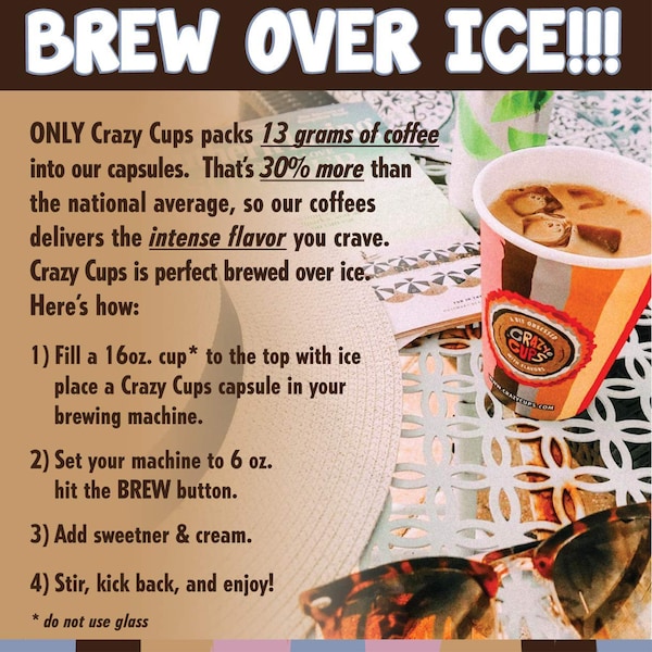 Crazy Cups Crazy Cups Flavores DECAF Chocolate Coconut Dream-22 Ct - WM-CC-D-CHOCCOCONUT-22