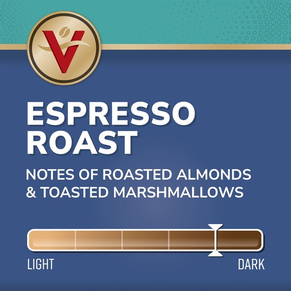 Victor Allen s Coffee, Espresso Roast Coffee, Single Serve Coffee Pods for Keurig K-Cup Brewers, 32PK - FG018453