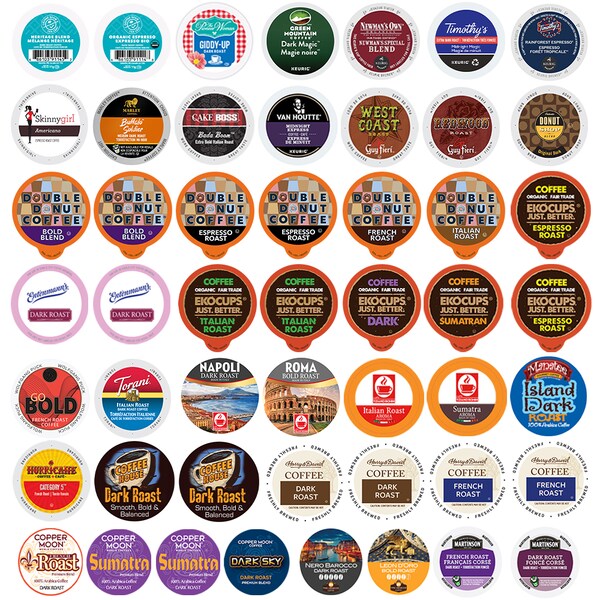 Perfect Sampler Perfect Samplers Prem Bold & Dark Roast Bulk VP-50 Ct. - WM-PS-PREM-BOLD-50