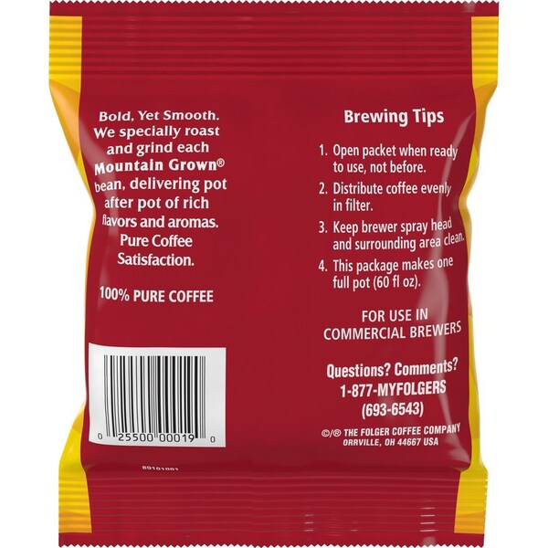 Folgers COFFEE, FRAC, SILK, BLK, 1.4OZ - FOL00019