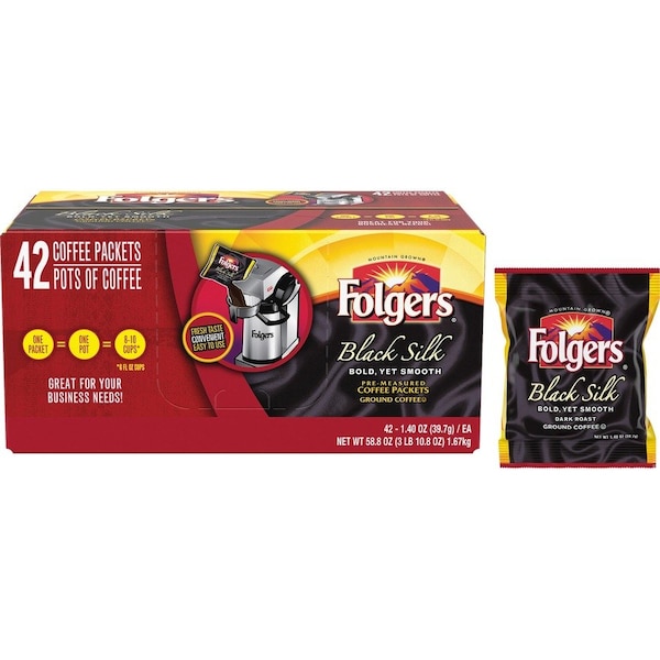 Folgers COFFEE, FRAC, SILK, BLK, 1.4OZ - FOL00019