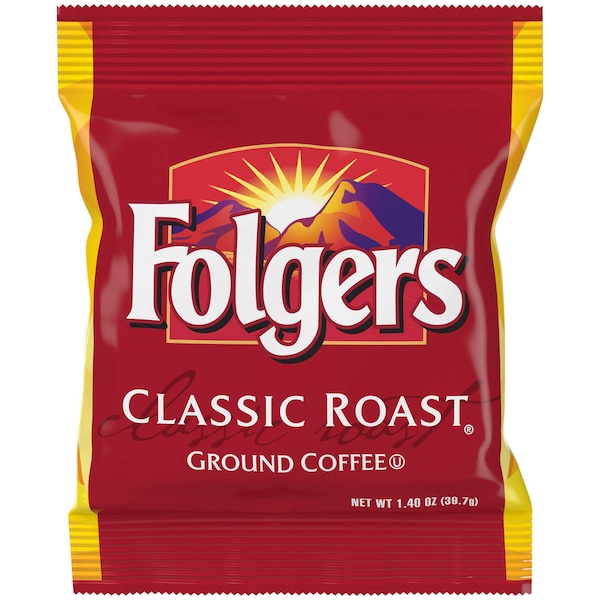 Folgers Folgers Fraction Regular Classic Roast Coffee 1.4 oz., PK150 - 2550010114