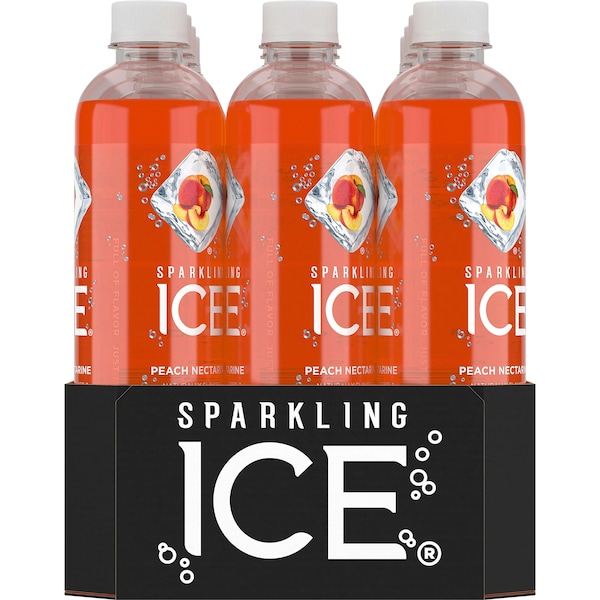 Sparkling Ice Sparkling Ice Peach Nectarine 17 oz., PK12 - FG00054