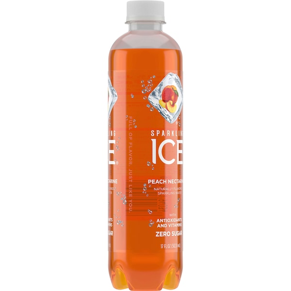 Sparkling Ice Sparkling Ice Peach Nectarine 17 oz., PK12 - FG00054