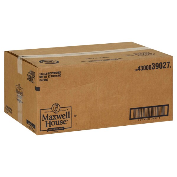 Maxwell House Maxwell House Coffee Special Delivery Ground Coffee 1.8 oz., PK112 - 10043000390273