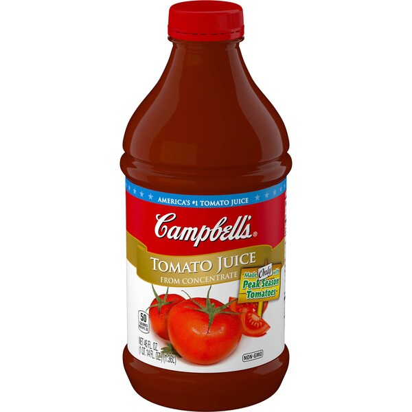 Campbells Campbell's Retail Tomato Juice 46 fl. oz. Bottle, PK6 - 000021248