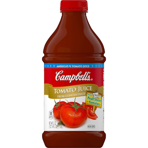 Campbells Campbell's Retail Tomato Juice 46 fl. oz. Bottle, PK6 - 000021248