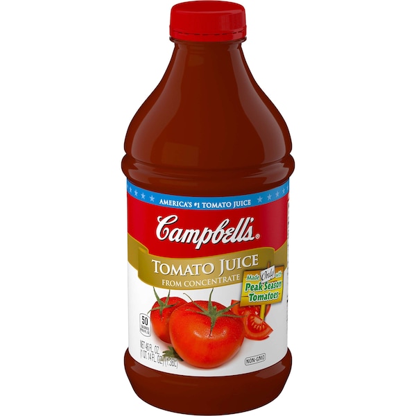 Campbells Campbell's Retail Tomato Juice 46 fl. oz. Bottle, PK6 - 000021248