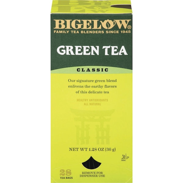 Bigelow Tea, Green, Flavor, Single, PK168 - 00388CT