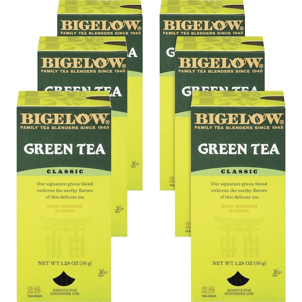 Bigelow Tea, Green, Flavor, Single, PK168 - 00388CT