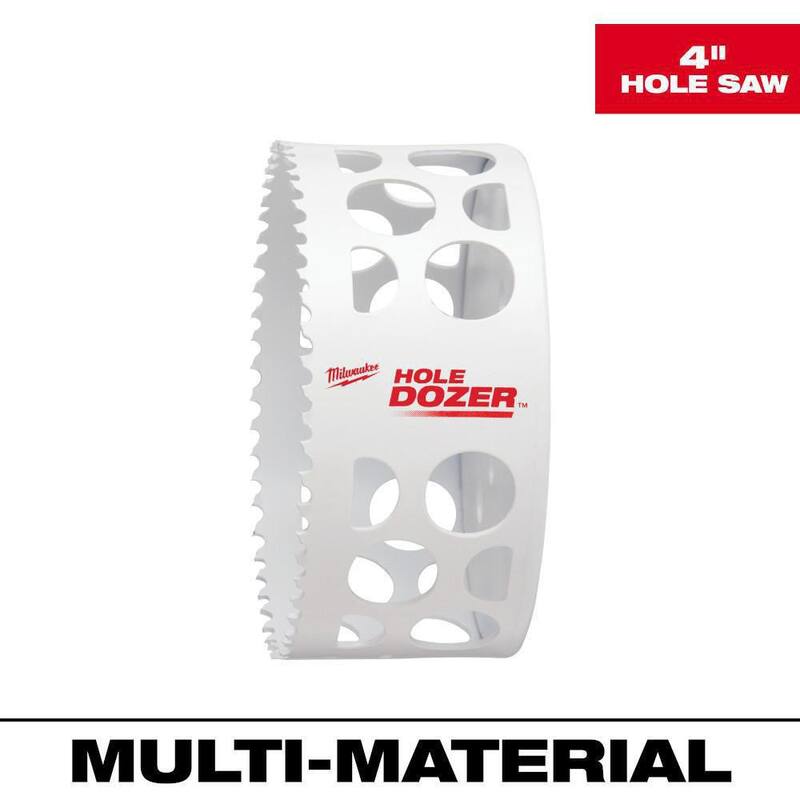Milwaukee 4 pulgadas Hole Dozer Sierra de corona bimetálica - 49-56-9645