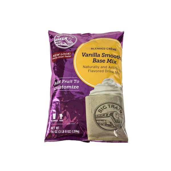 Big Train Big Train Vanilla Smoothie Blended Creme Drink Mix 3.5lbs, PK5 - BT.710100