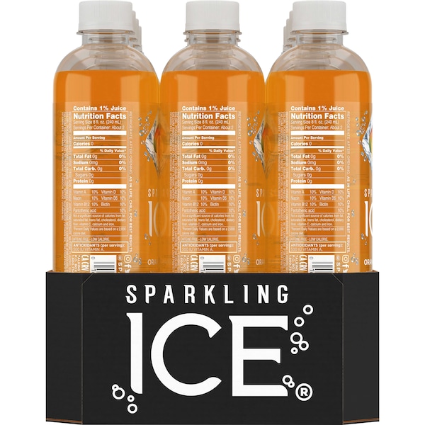 Sparkling Ice Sparkling Ice Orange Mango 17 oz.bottles, PK12 - FG00016