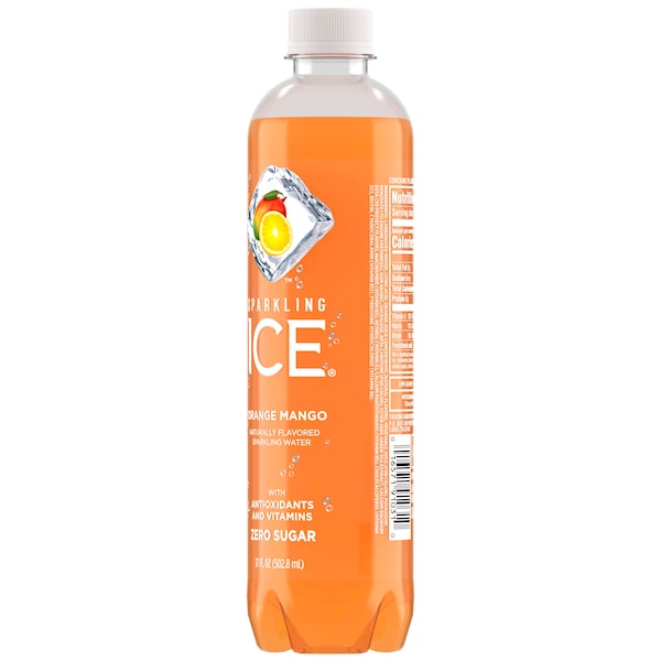 Sparkling Ice Sparkling Ice Orange Mango 17 oz.bottles, PK12 - FG00016