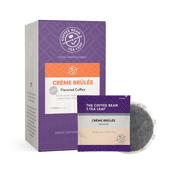 Coffee Bean & Tea Leaf Creme Brulee, Soft Coffee Pods, PK96 PK - 019160