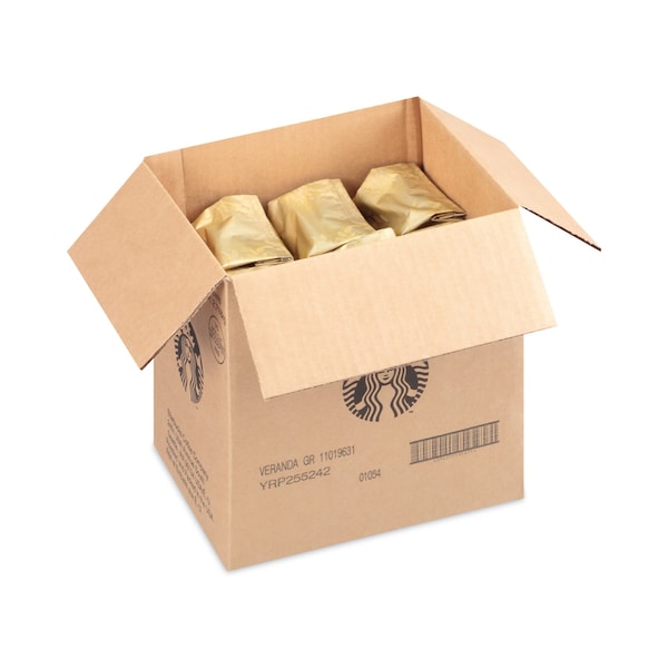 Starbucks VERANDA BLEND Coffee, Ground, 1 lb Bag, 6PK - 12413968