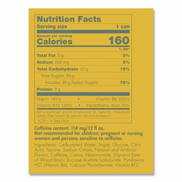 Red Bull The Yellow Edition Tropical Energy Drink, Tropical Punch, 8.4 oz Can, 24PK - RBD28162
