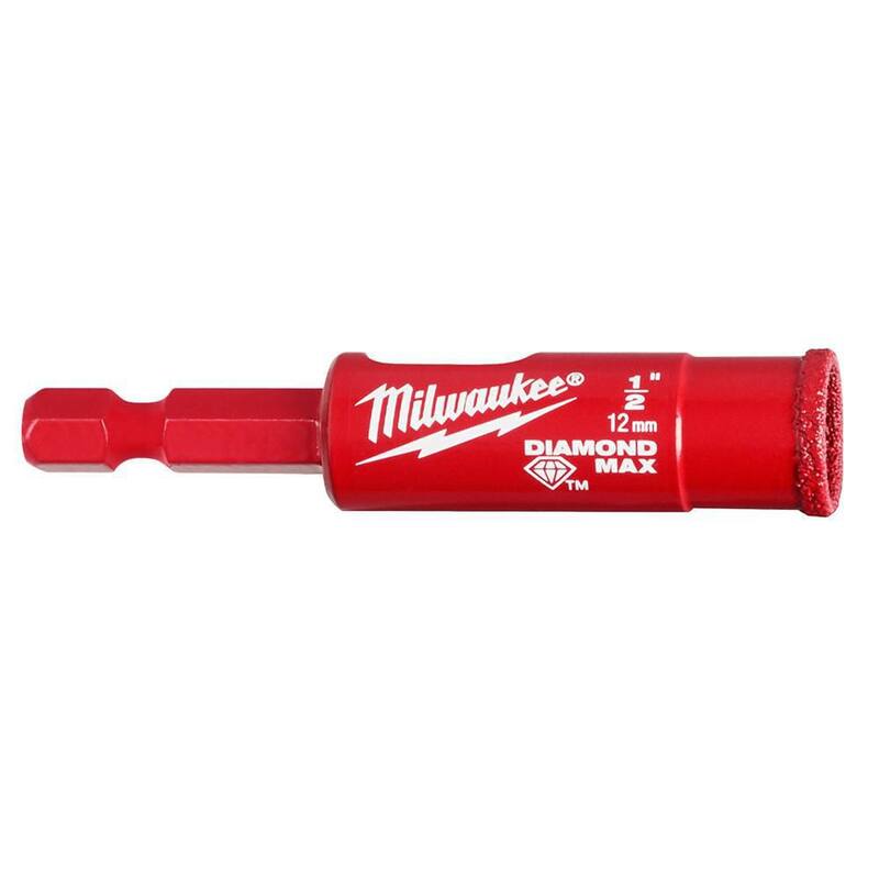 Milwaukee 1/2 pulgadas Diamond Max Hole Saw - 49-56-0511