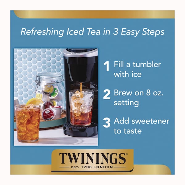 Twinings Probiotics+ Herbal Lemon and Ginger Tea, 24PK - TNA23050