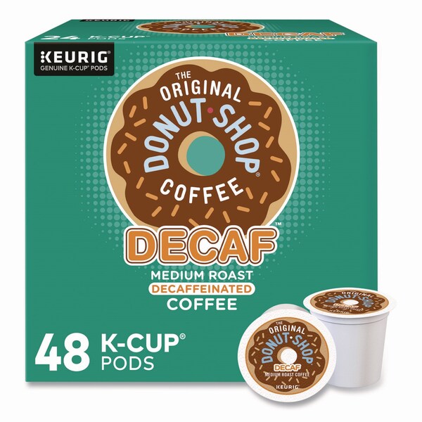 The Original Donut Shop Decaf Coffee K-Cup Pods, 48PK - 5000356564