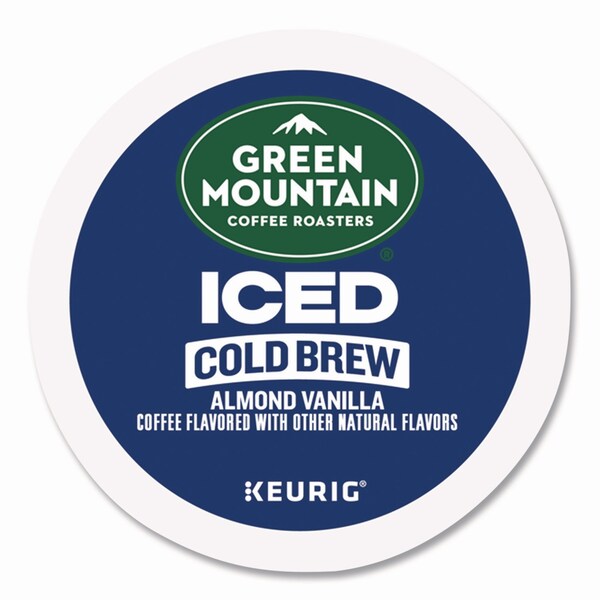 Green Mountain Coffee Almond Vanilla Brew Over Ice Coffee K-Cups, 0.21 oz, 20PK - 5000372045