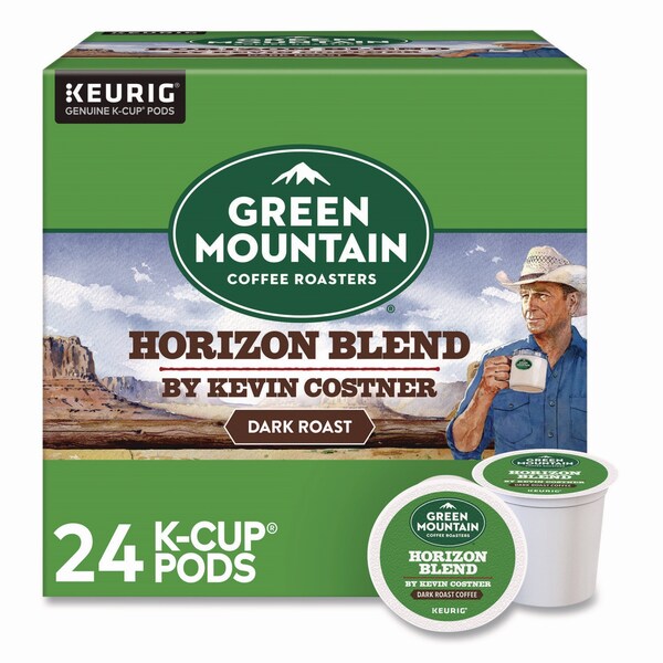 Green Mountain Coffee Horizon Blend by Kevin Costner Coffee K-Cups, 0.37 oz, 24PK - 5000379575